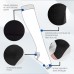 Компрессионные гольфы Aurafix AV-106, 2 класс, с открытым носком, черные Компрессионные гольфы Aurafix AV-106, 2 класс, с открытым носком, черные